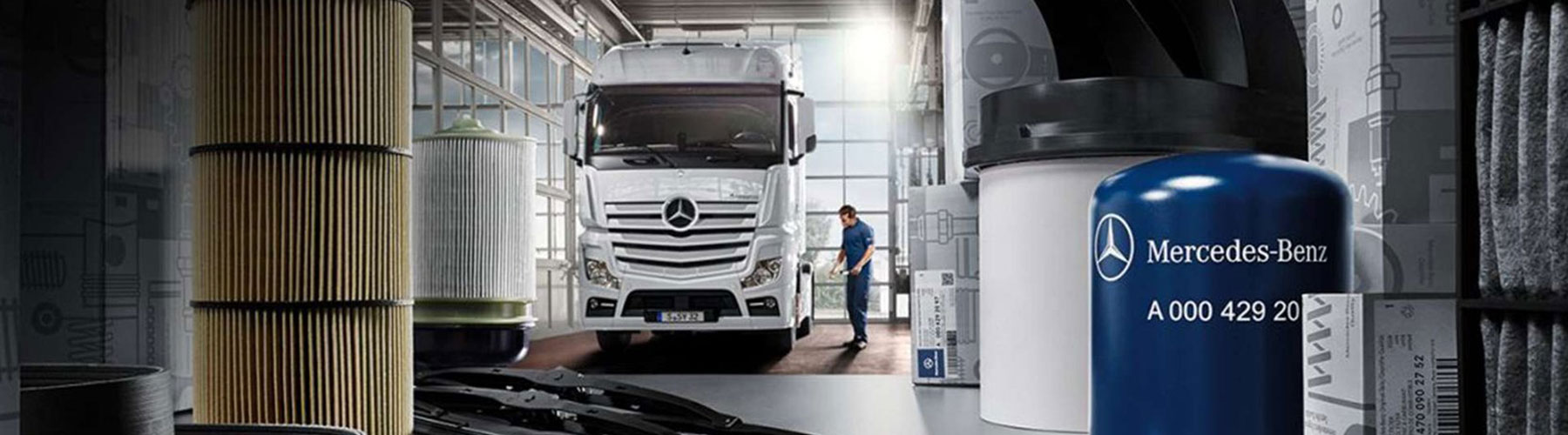 Groep VDH - Mercedes-Benz Trucks onderdelen & accessoires header